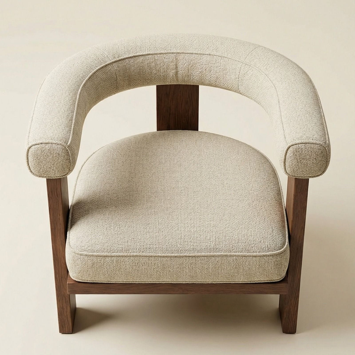Sillón Portofino | Rosa Morada Diseño Escultórico