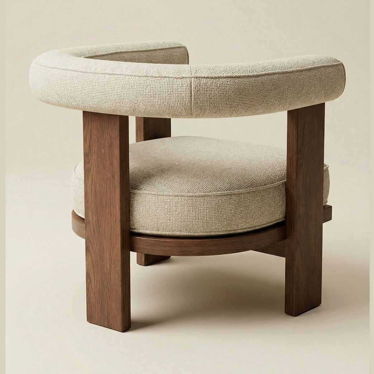 Sillón Portofino | Rosa Morada Diseño Escultórico
