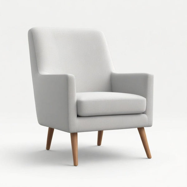 Sillón EcoRiposo en madera noble, vista principal completa