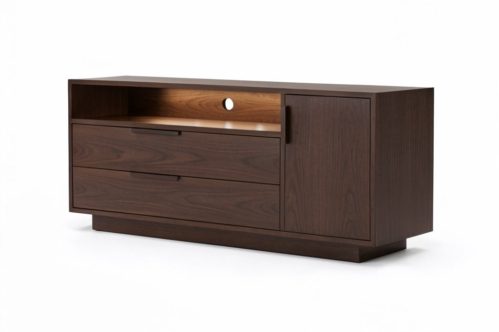 Mueble de TV Olvar Nogal Elegancia Moderna