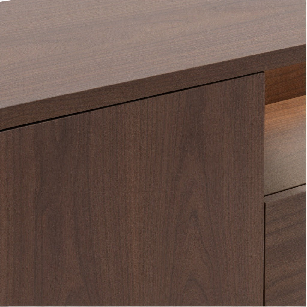 Mueble de TV Émar · Nogal Diseño Moderno