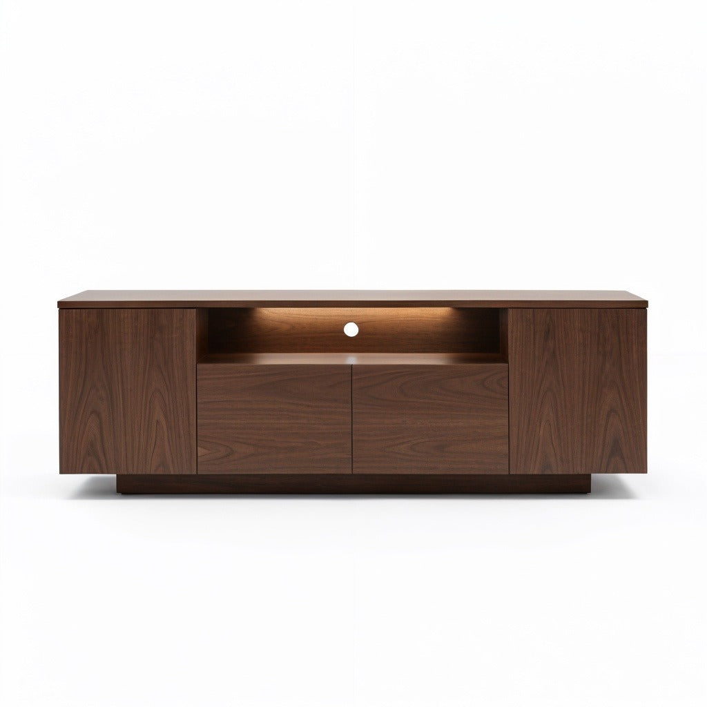 Mueble de TV Émar · Nogal Diseño Moderno
