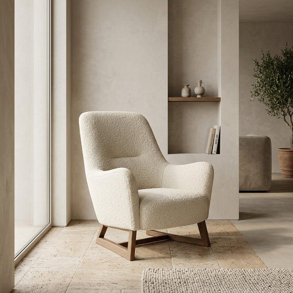 Sillón Aura · Rosa Morada · Diseño Minimalista y Cómodo - vista alternativa