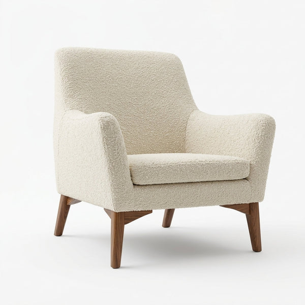 Sillón Pino Elegante · Confort Premium - Vista Principal 3/4 Fondo Blanco | LEMICH Muebles de Lujo Ocotlán