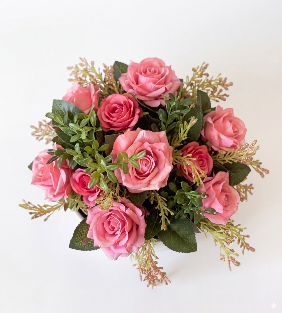 Colección Pinky: Arreglo Floral de Centro de Mesa Elegante