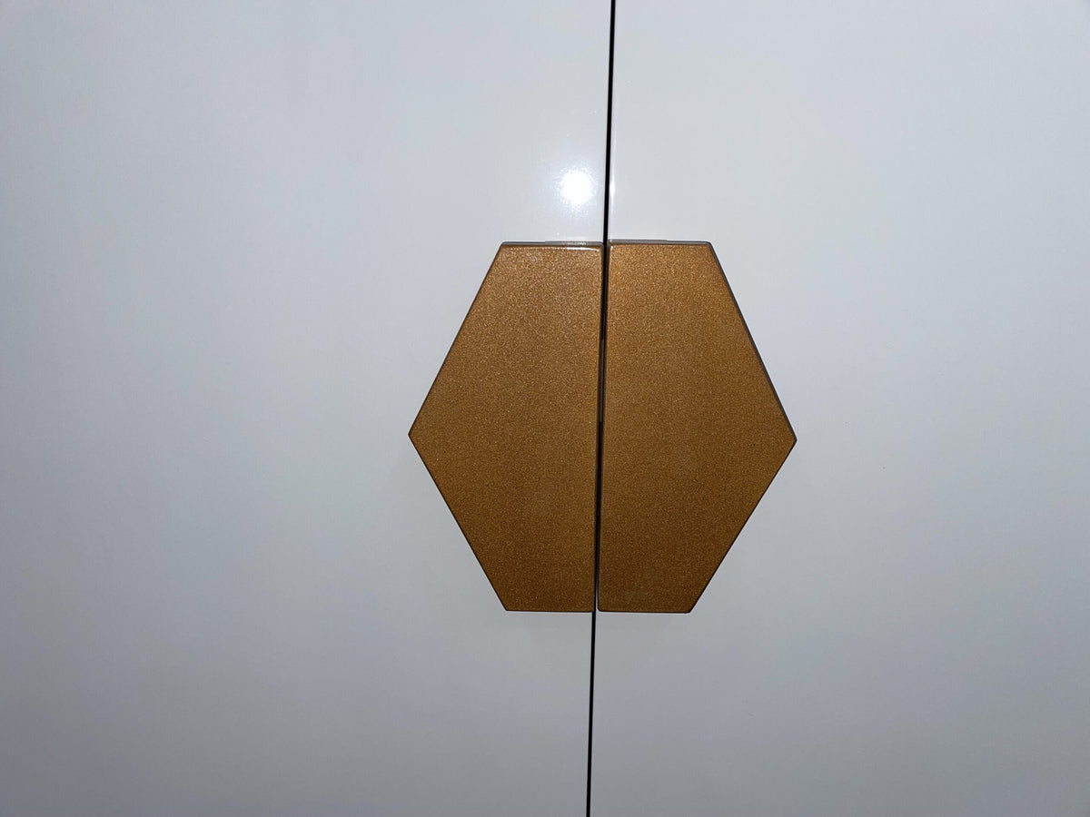 Armario Lemich Gloss en madera natural · Arquitectónico