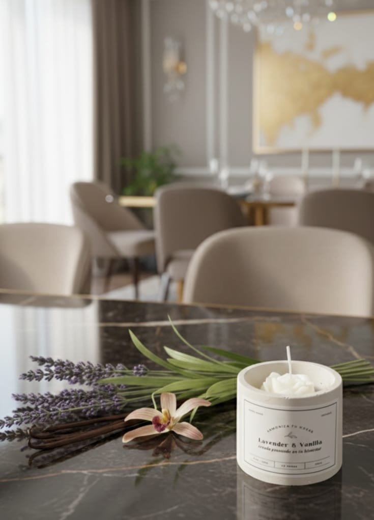 Lavander Collection | Vela de lujo con esencia de campo