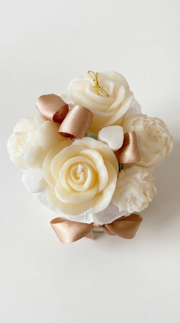 Colección Florilegio: Souvenir set de 5 pzas. Floral en Velas Decorativas - vista alternativa