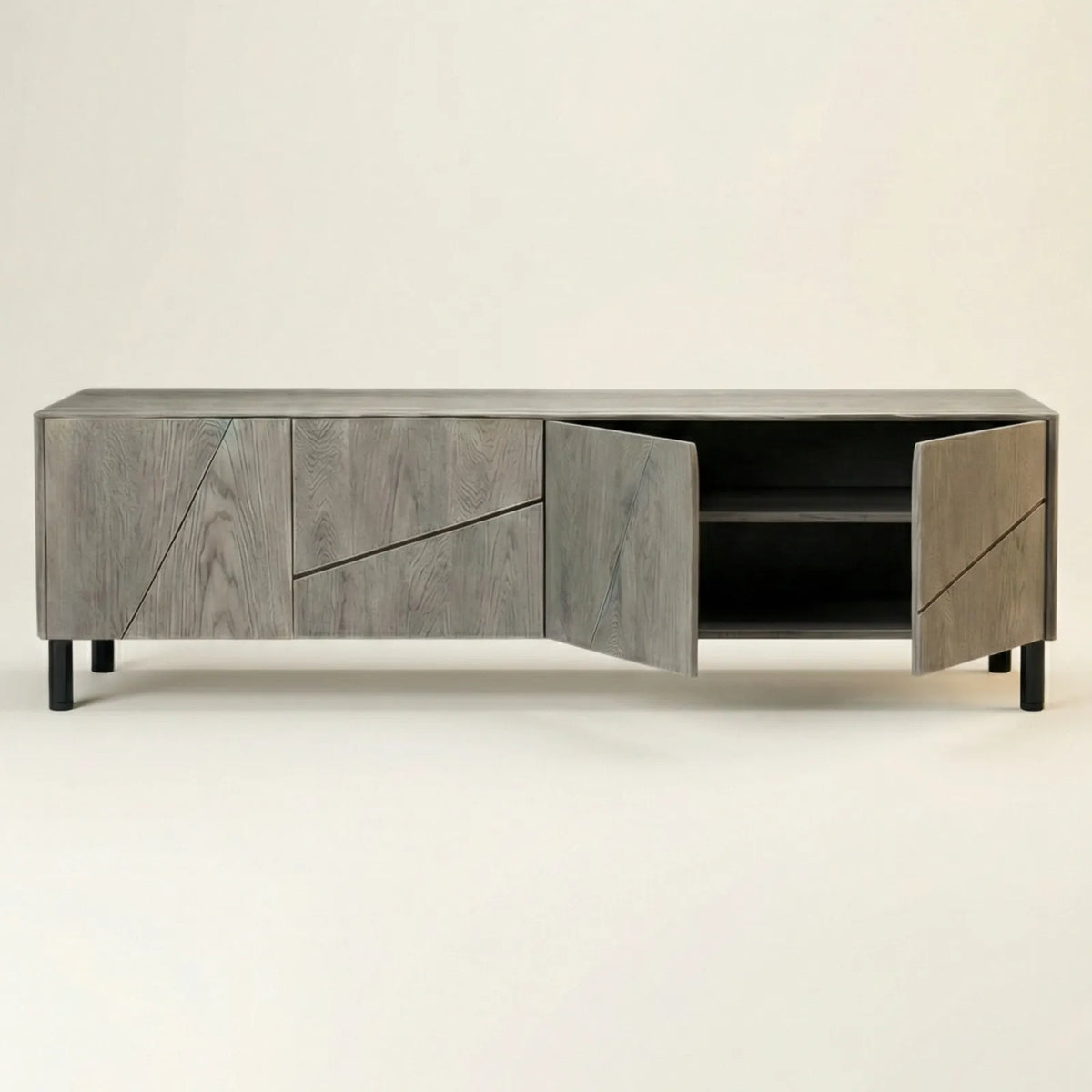 Buffet Génova – Credenza Gris Minimalista