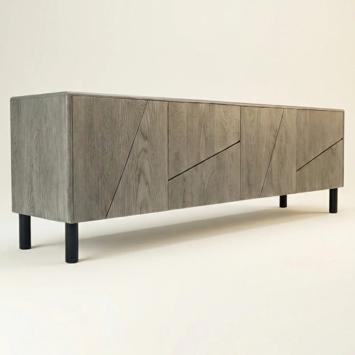 Buffet Génova – Credenza Gris Minimalista