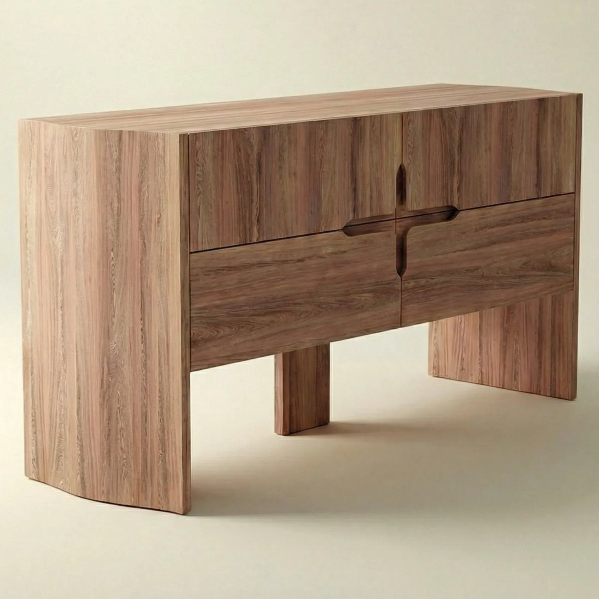 Buffet Lucca – Credenza Moderna en Rosa Morada