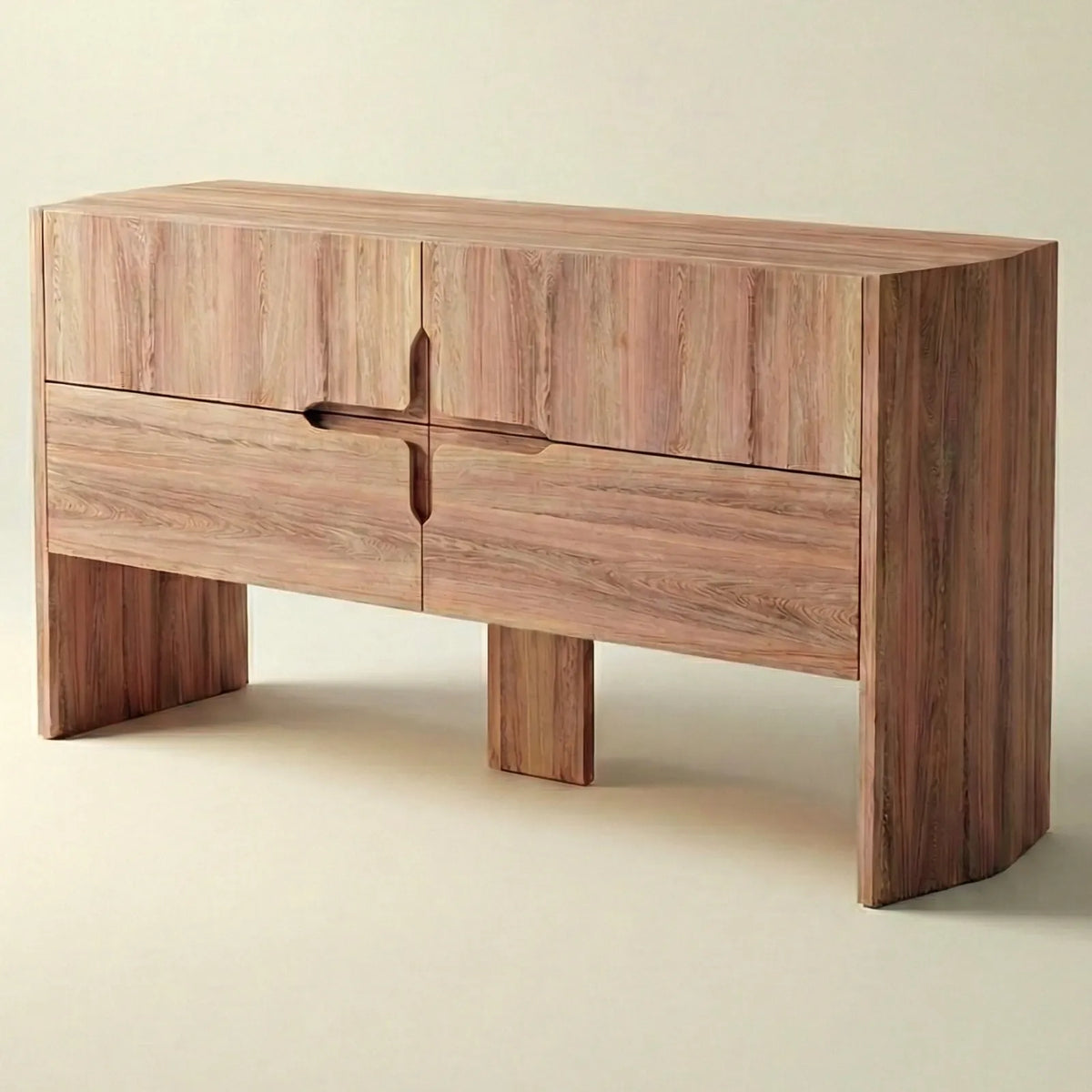 Buffet Lucca – Credenza Moderna en Rosa Morada