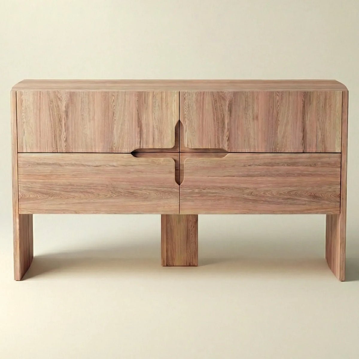 Buffet Lucca – Credenza Moderna en Rosa Morada
