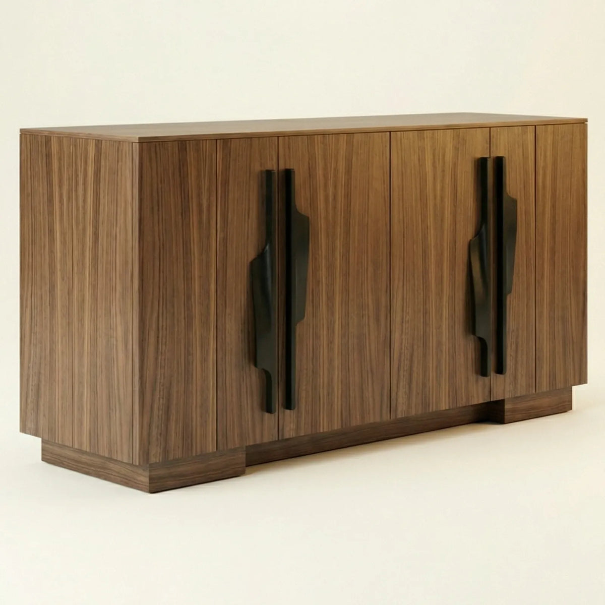 Buffet Vittorio – Credenza Moderna en Nogal Natural