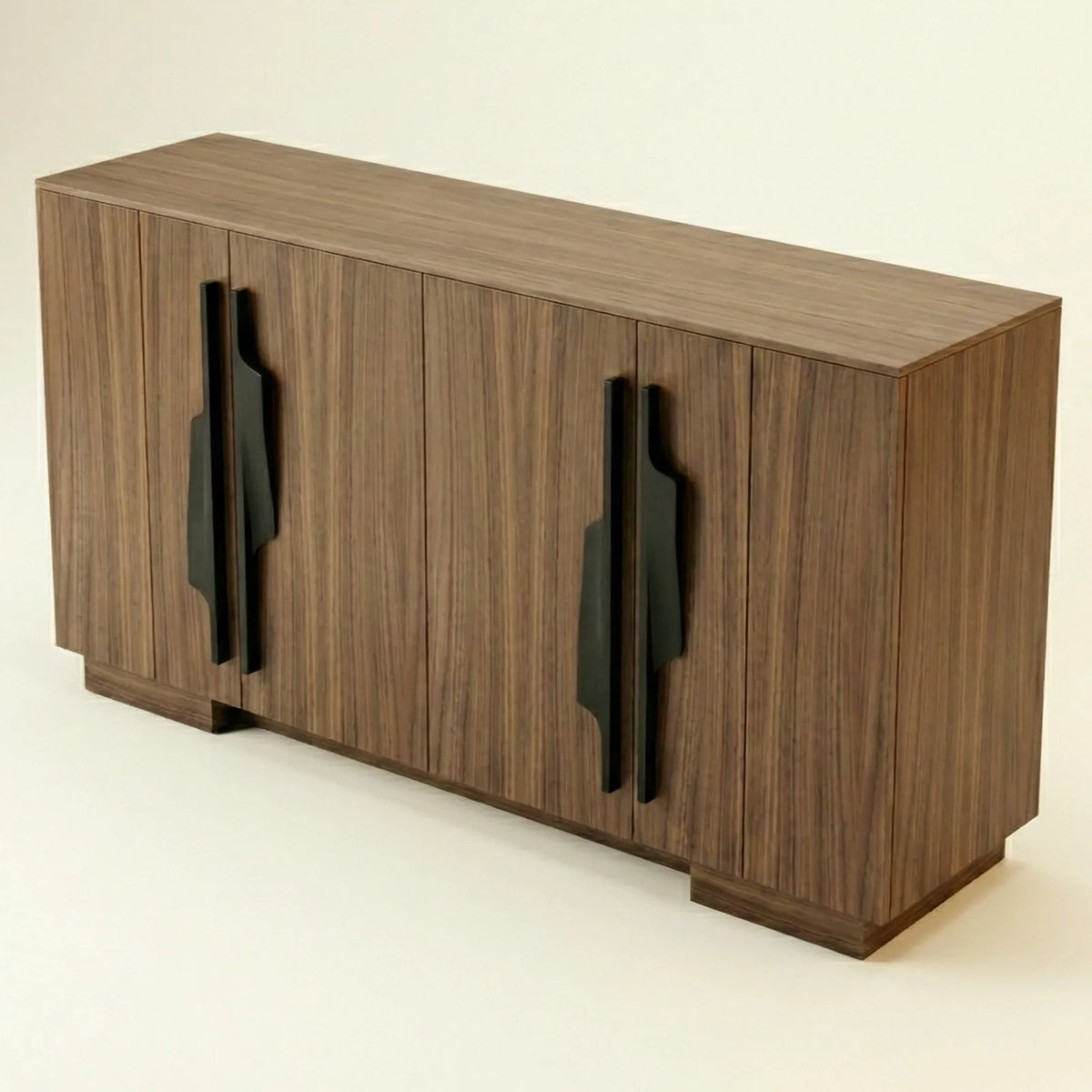 Buffet Vittorio – Credenza Moderna en Nogal Natural