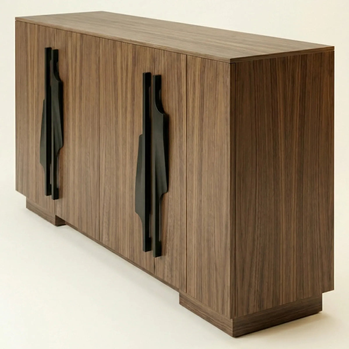 Buffet Vittorio – Credenza Moderna en Nogal Natural