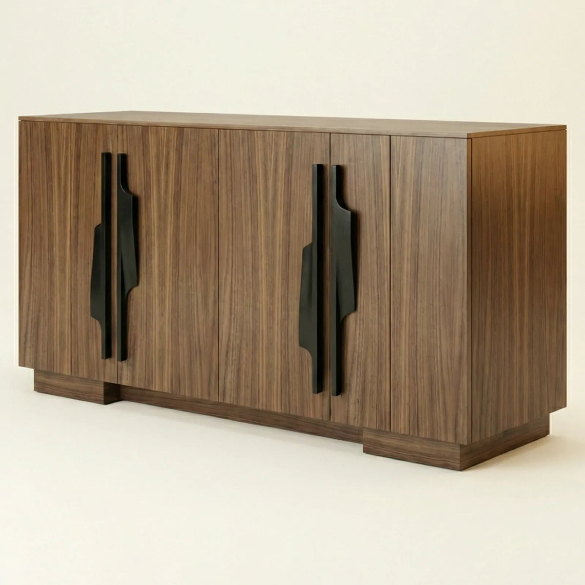 Buffet Vittorio – Credenza Moderna en Nogal Natural
