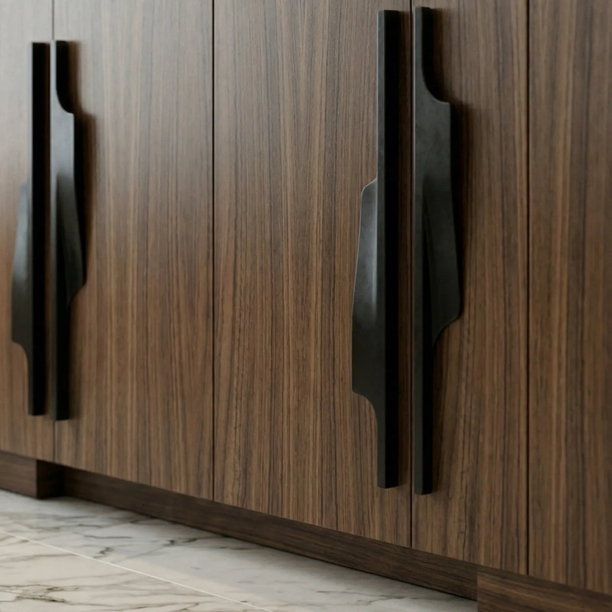 Buffet Vittorio – Credenza Moderna en Nogal Natural