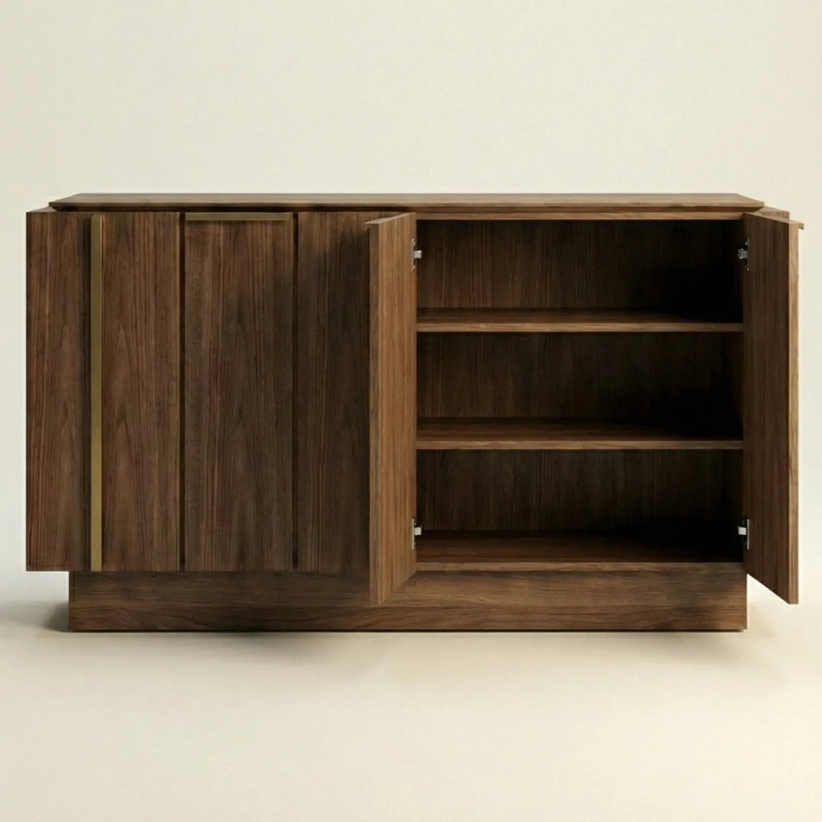 Buffet Catania – Credenza Monolítica en Parota