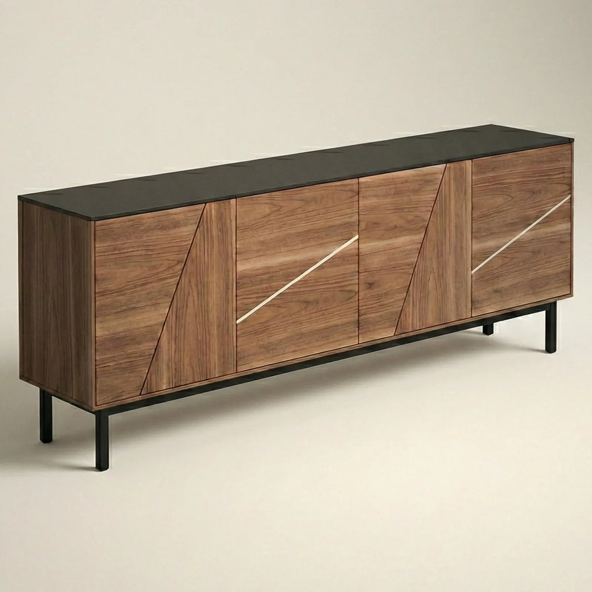 Buffet Treviso – Credenza en Nogal Contemporánea