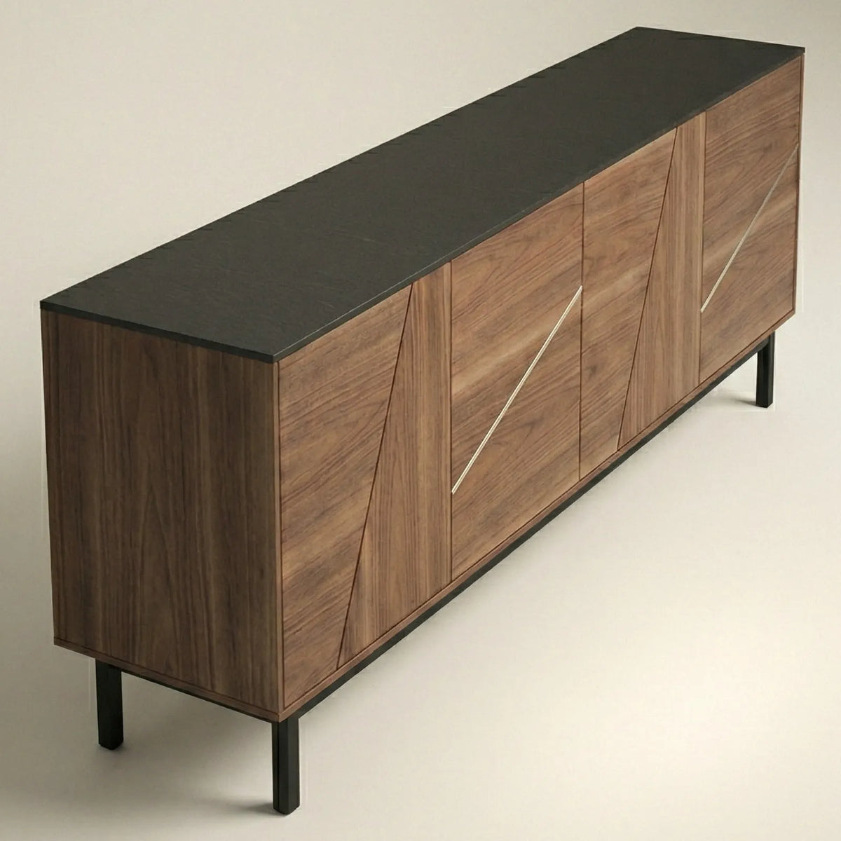 Buffet Treviso – Credenza en Nogal Contemporánea