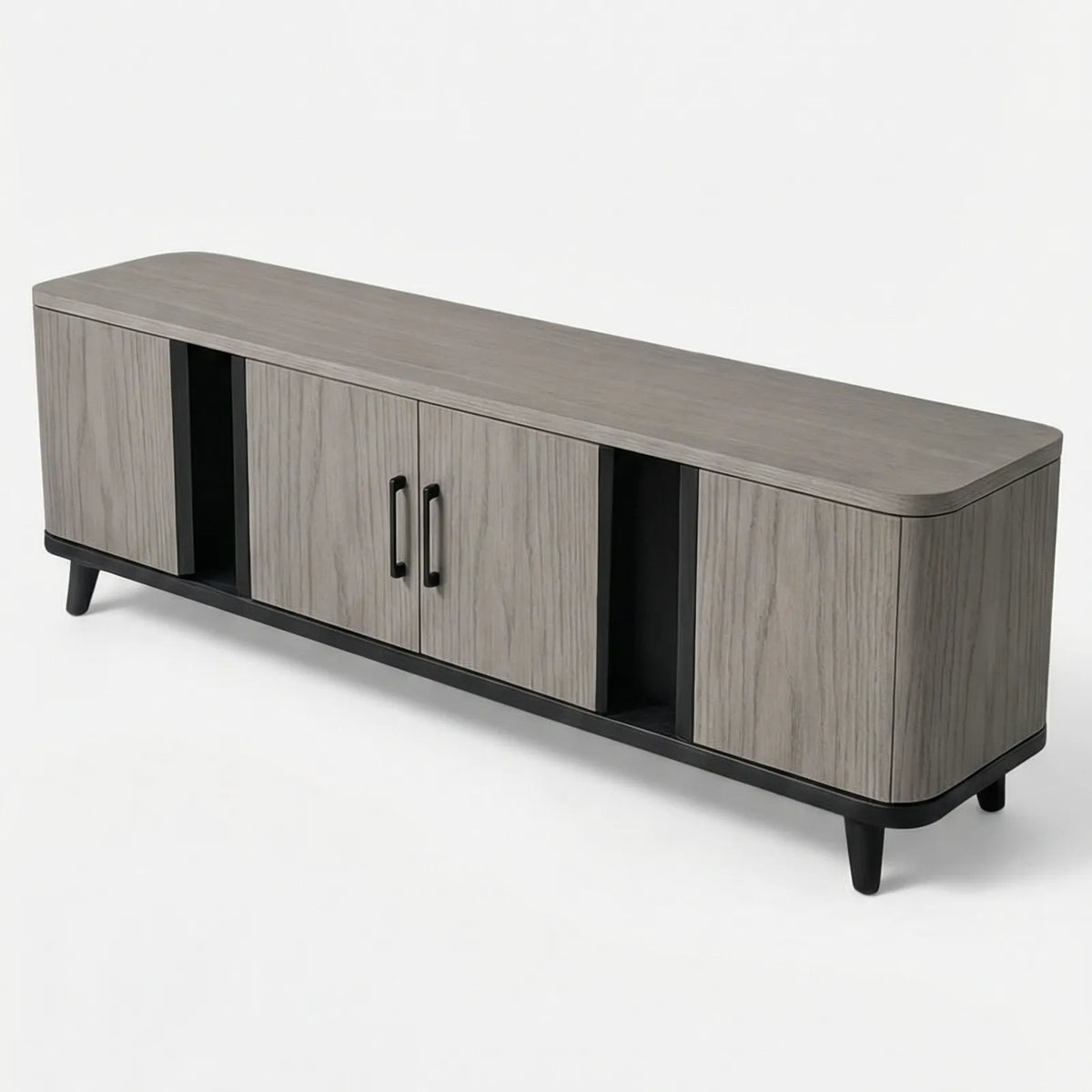Buffet Savona – Credenza en Encino Gris Moderna