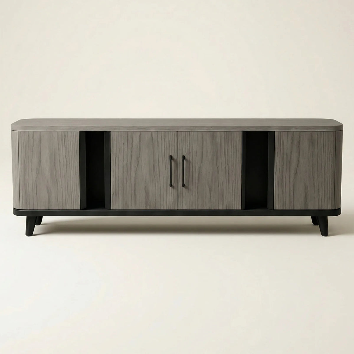 Buffet Savona – Credenza en Encino Gris Moderna