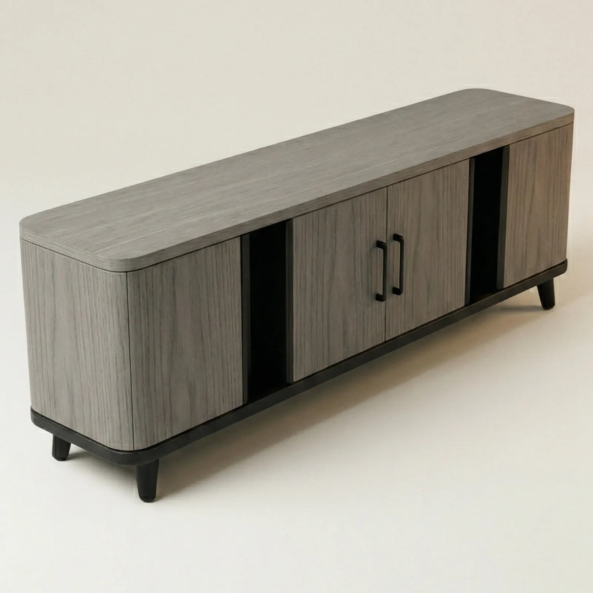 Buffet Savona – Credenza en Encino Gris Moderna