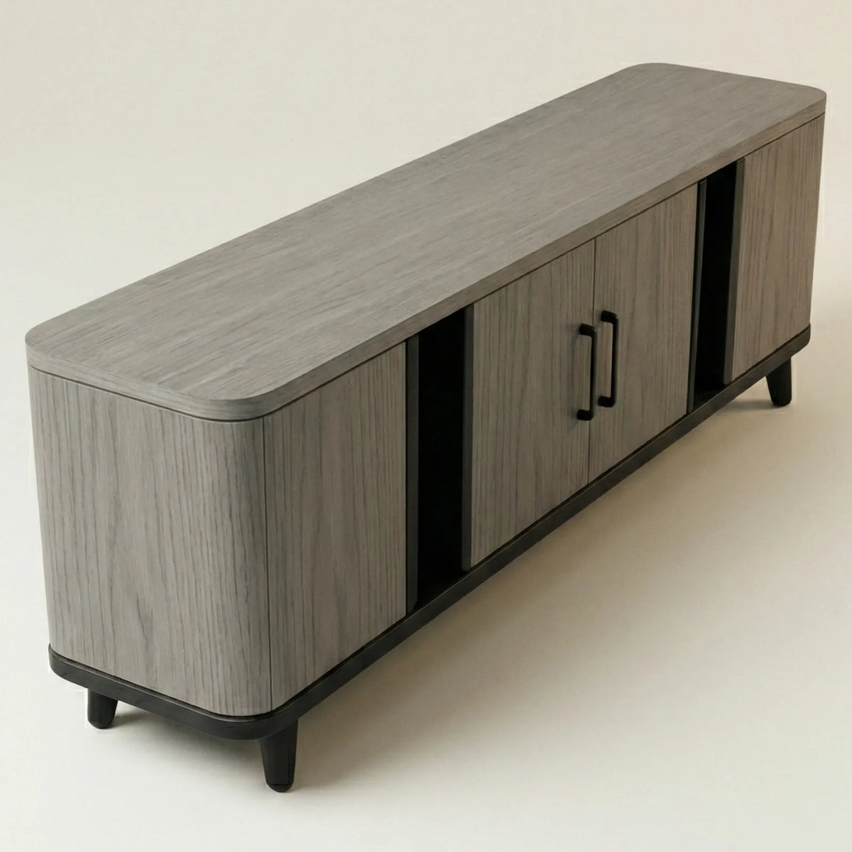 Buffet Savona – Credenza en Encino Gris Moderna