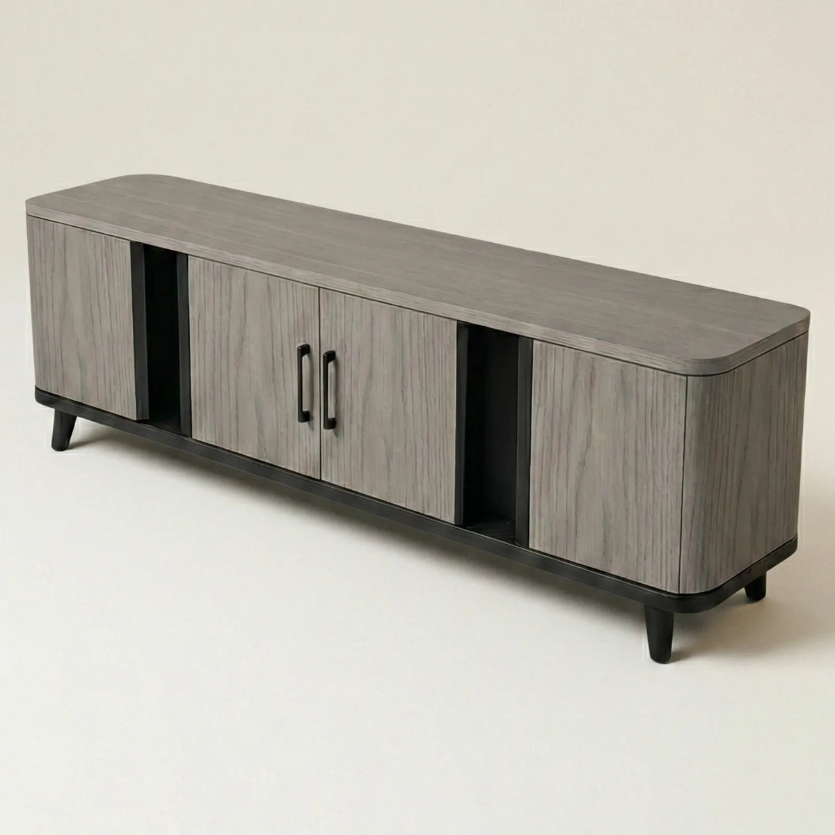 Buffet Savona – Credenza en Encino Gris Moderna