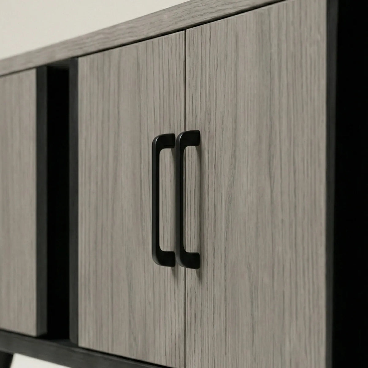 Buffet Savona – Credenza en Encino Gris Moderna
