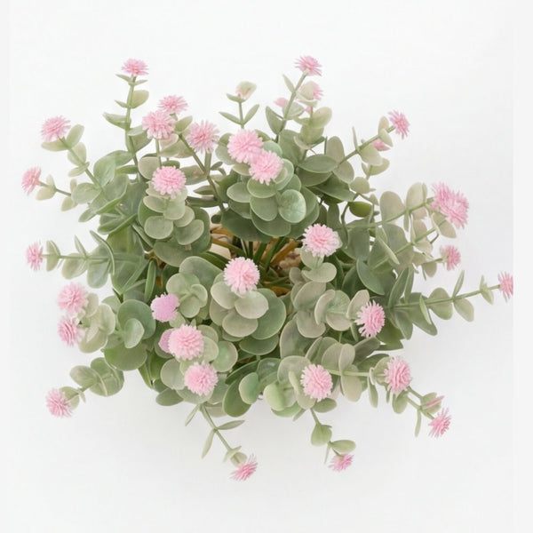 Éter | Arreglo Floral Artificial de Nube Rosa - vista alternativa
