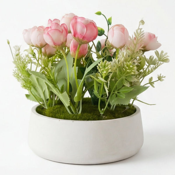 Colección Rosée: Tulipanes en Armonía Minimalista en madera noble, vista principal completa