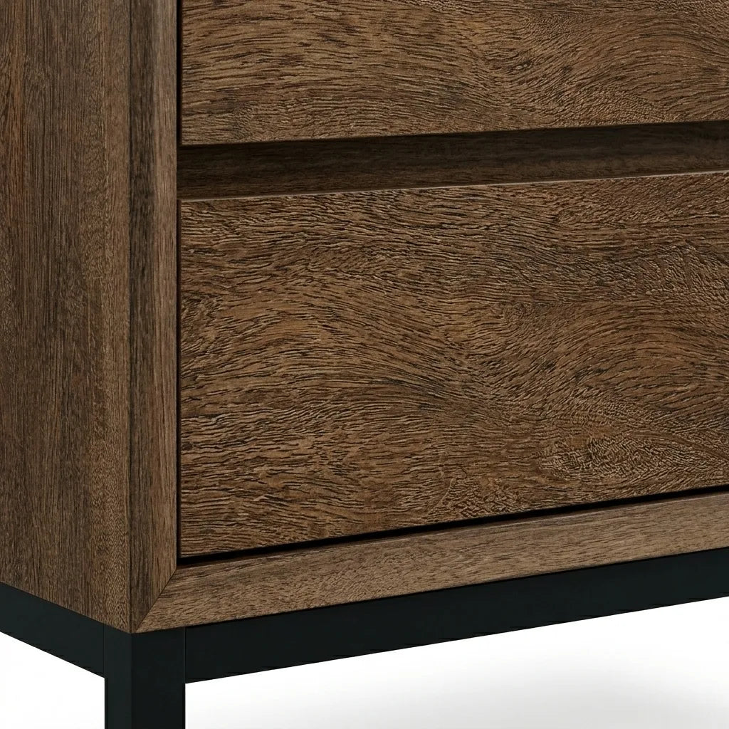 Buró Encino AuraVelata · Nogal Diseño Premium
