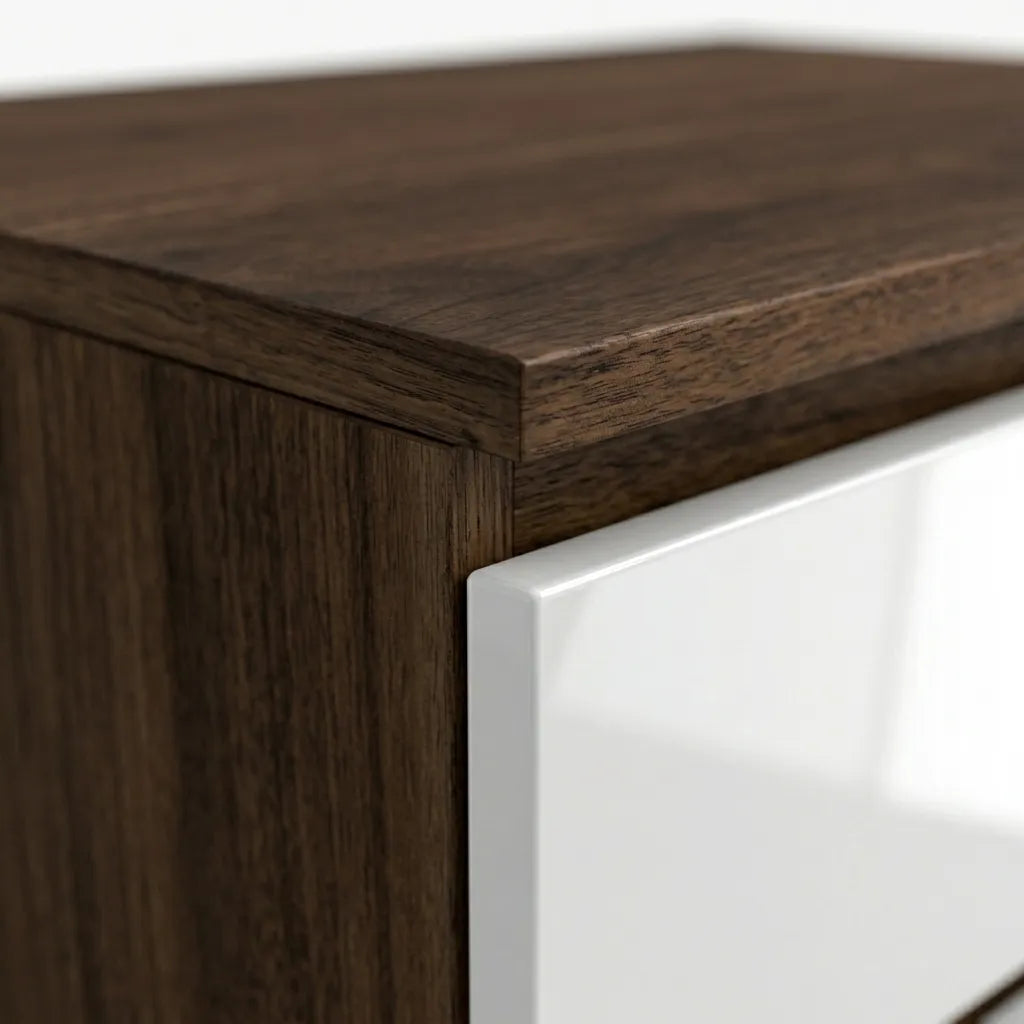Buró Novello · Nogal · Diseño Elegante