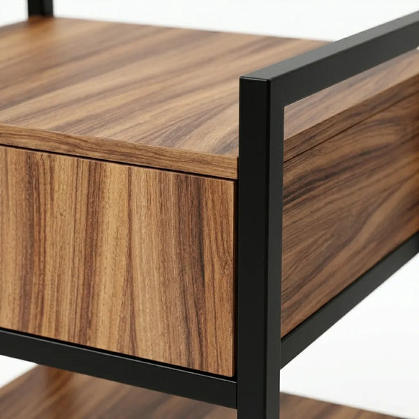 Buró Parota · Diseño Elegante · Nogal - vista alternativa