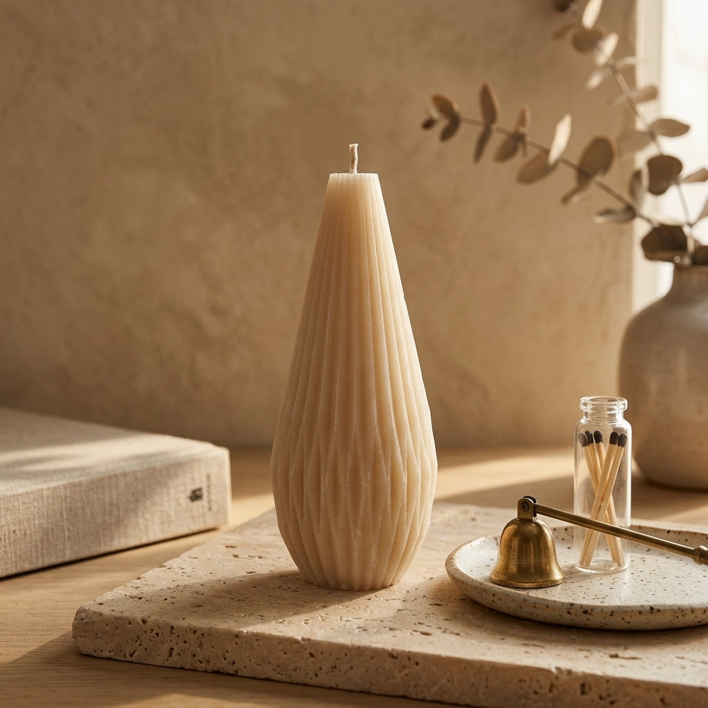 Vela decorativa Escultural