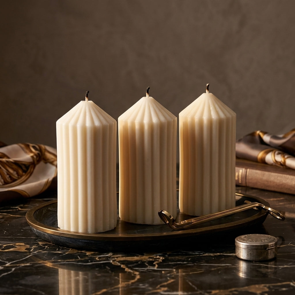 Velas Decorativas 3 pzas mod. Magos
