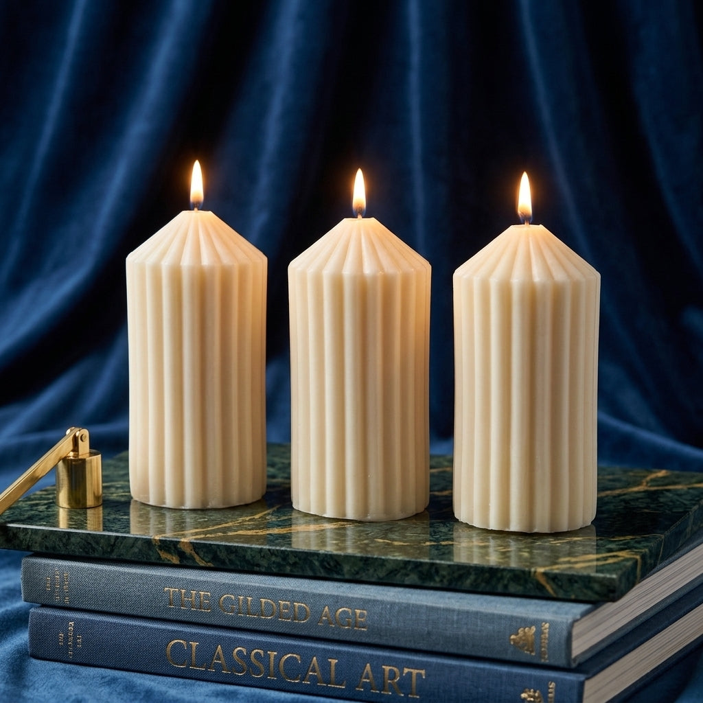 Velas Decorativas 3 pzas mod. Magos