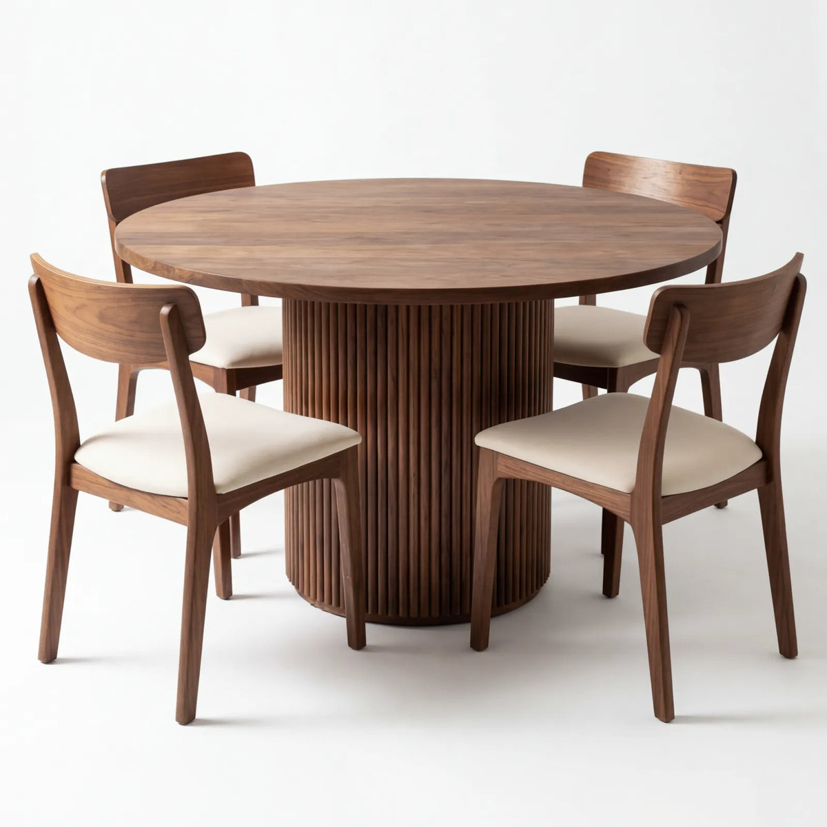 Comedor Altesse en Madera Sólida · Escultural