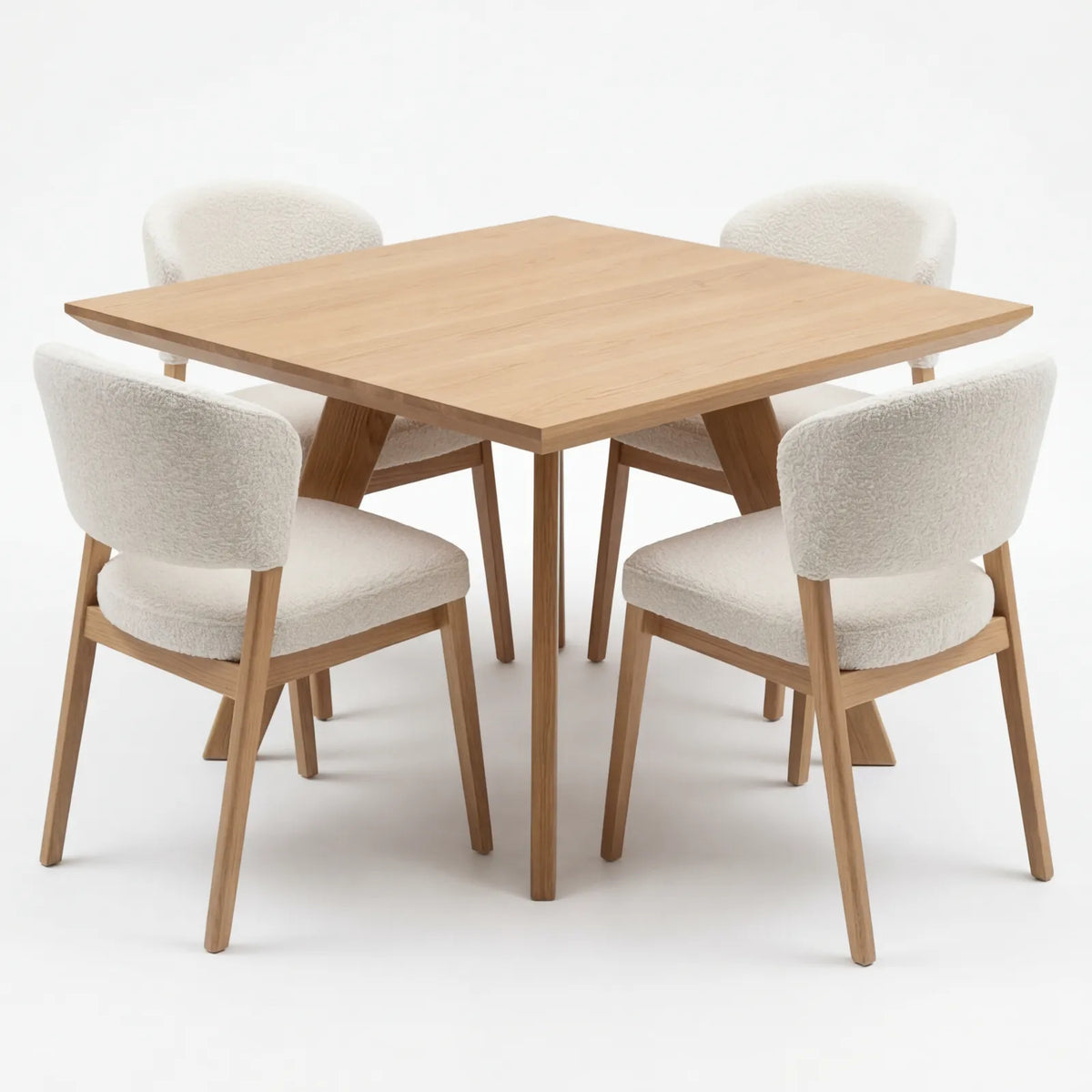 Comedor Elara en Encino y Madera Sólida · Punto Focal Arquitectónico
