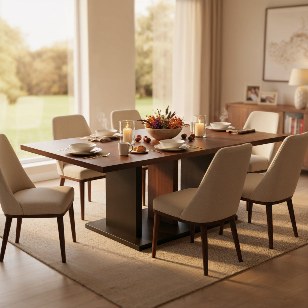 Comedor Revoluciona · Parota Elegante · Elegancia a tu Mesa