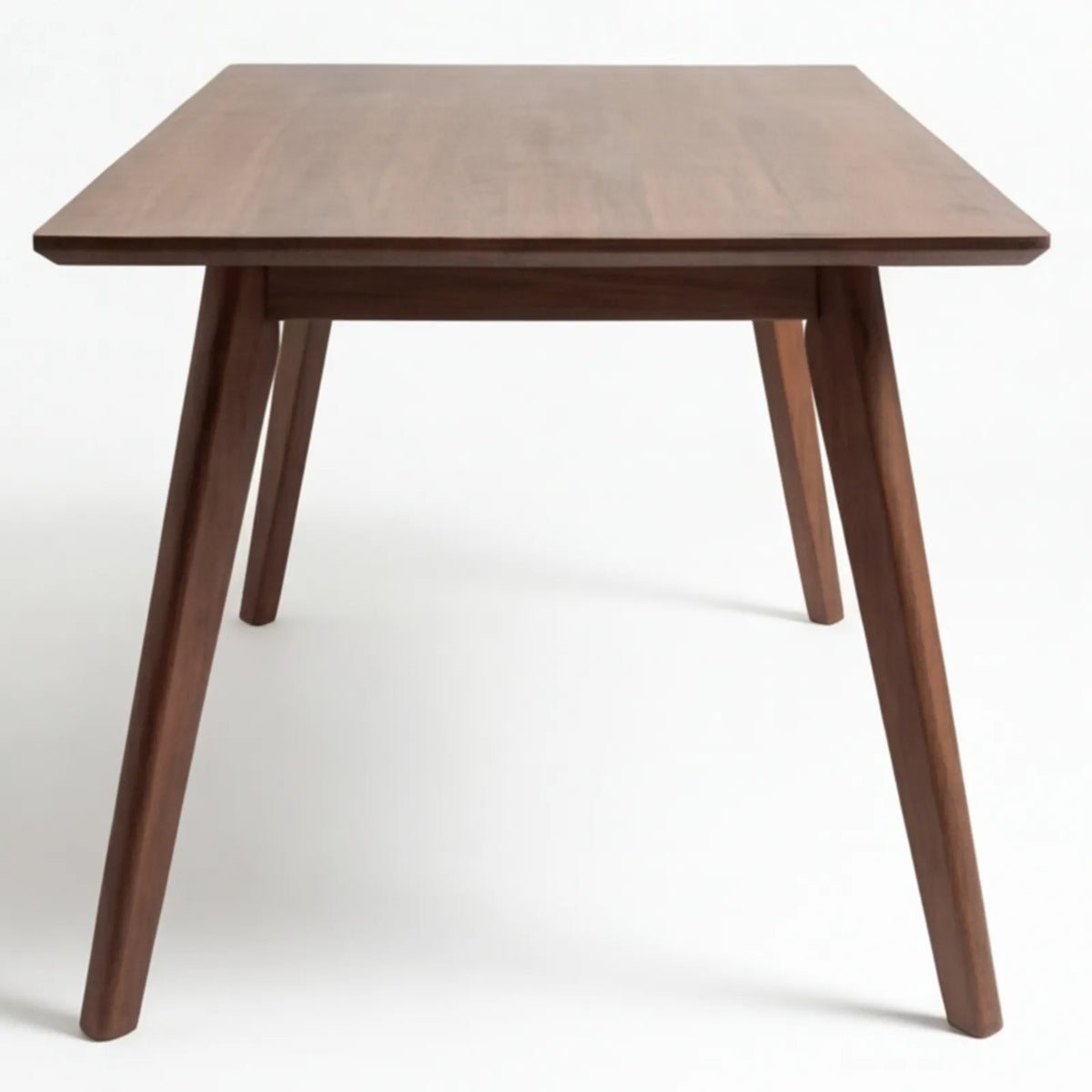 Comedor Toren en Nogal y Rosa Morada Sólida · Escultural