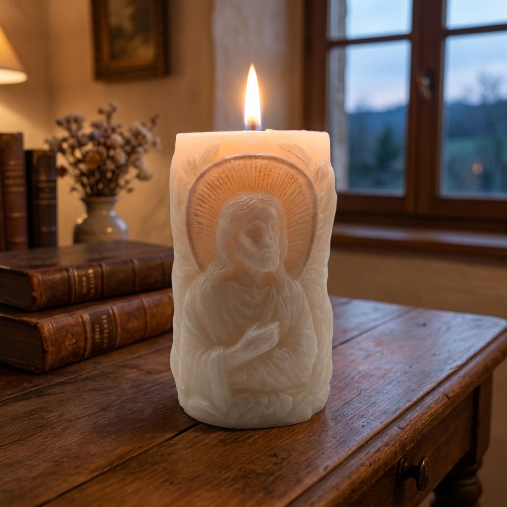 Vela decorativa mod. Sagrado Corazon