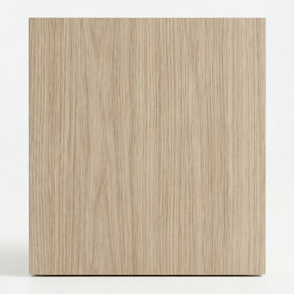 Mesa Lateral Cubo Japandi en Madera Natural · Minimalista - vista alternativa