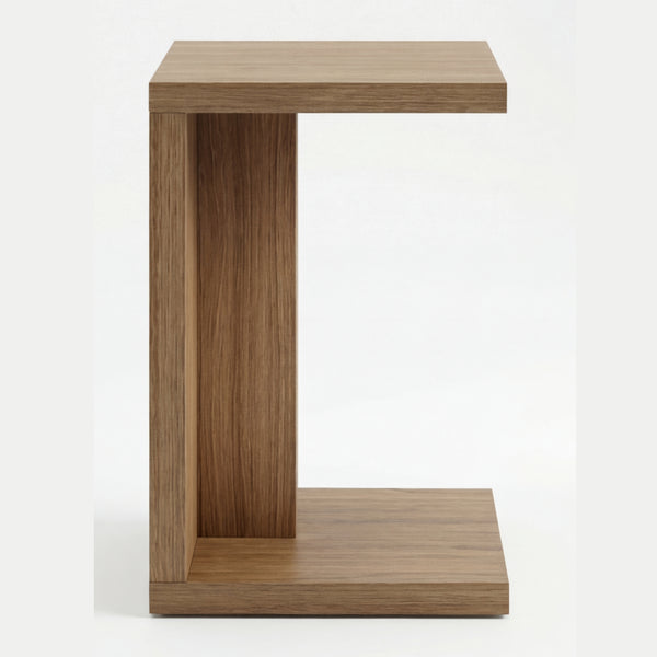 Mesa Lateral C en Madera Natural · Arquitectónico - vista alternativa