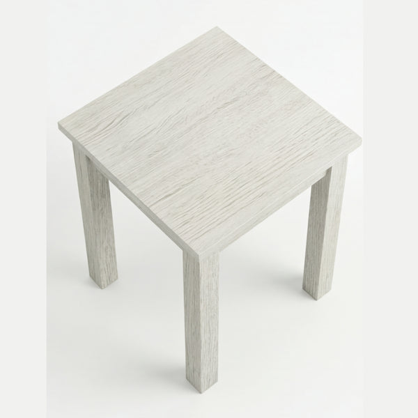 Mesa Lateral Escandinavo en Madera Natural · Escultural - vista alternativa
