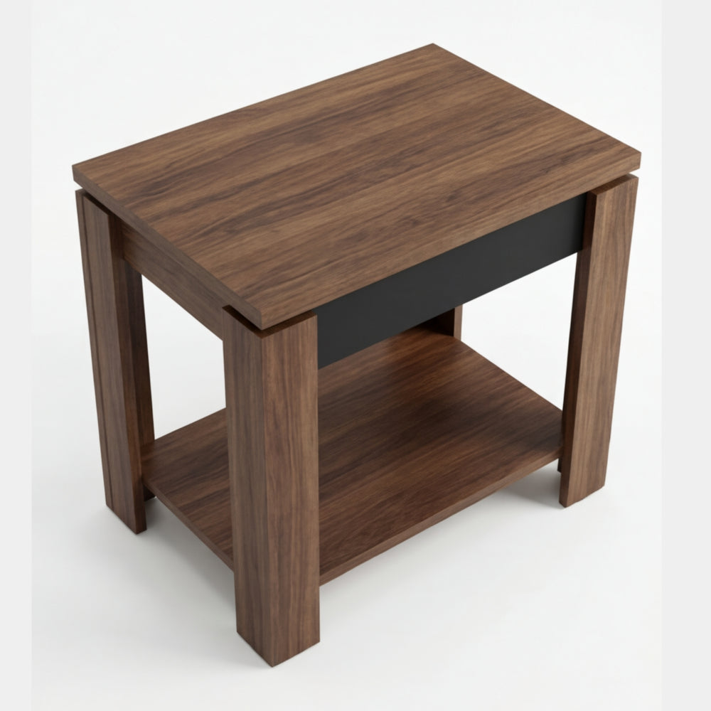 Mesa Lateral en Nogal Americano · Arquitectónico