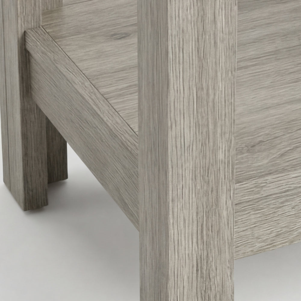 Mesa Lateral en Madera Natural · Arquitectónico