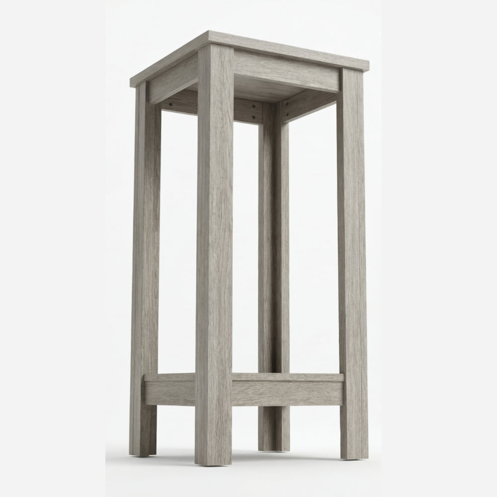 Mesa Lateral en Madera Natural · Arquitectónico